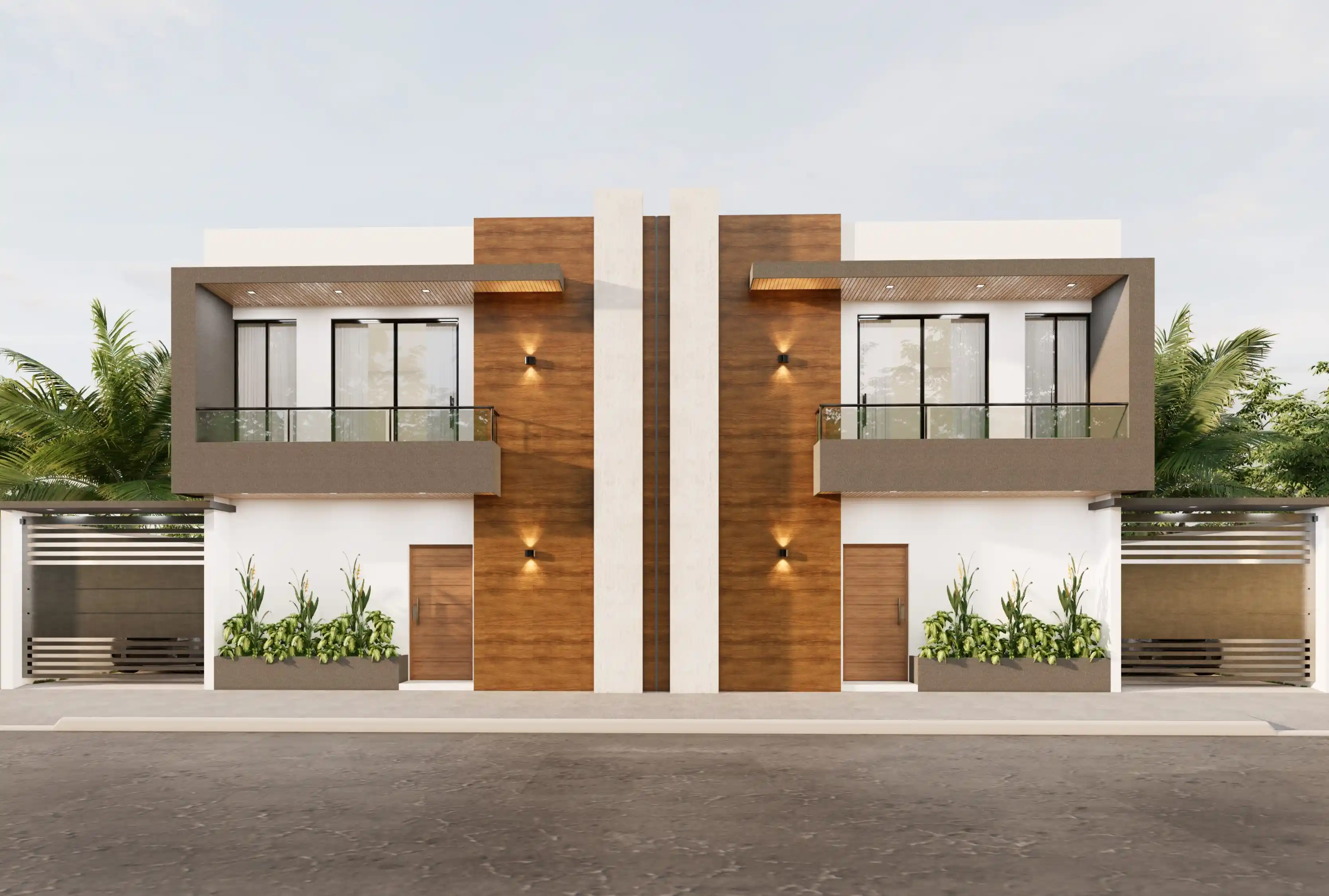 casas gemelas paraiso