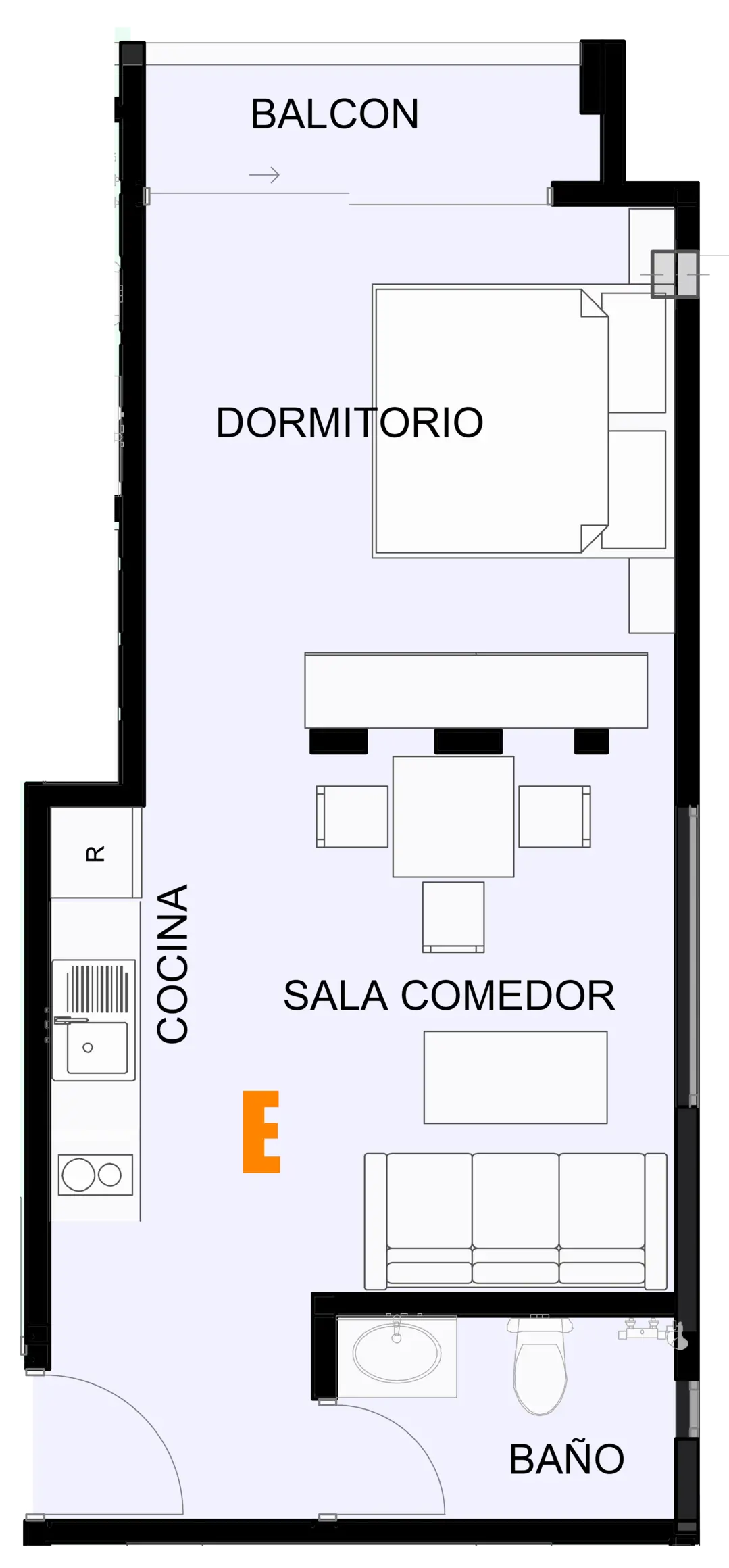 Plano de Torre Altamira - 4E